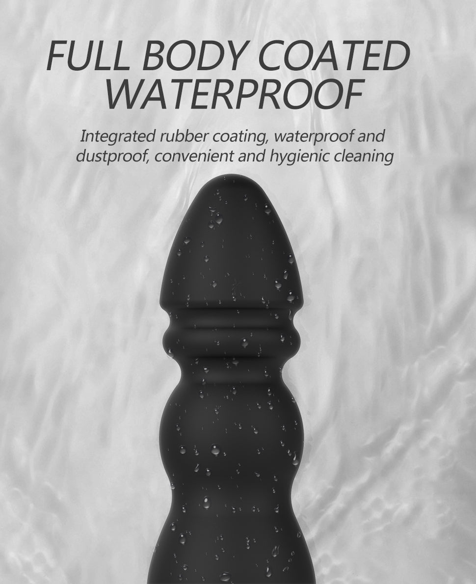 360 ° rotation+10 levels of vibration Men's Prostate Massager, eddy current surrounds and stimulates the prostate, S&M