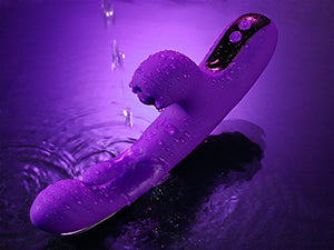 10 puffs+10 shakes+5 beats, AI Sucking vibrator, G-spot clitoral dual stimulation