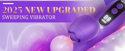 10 puffs+10 shakes+5 beats, AI Sucking vibrator, G-spot clitoral dual stimulation