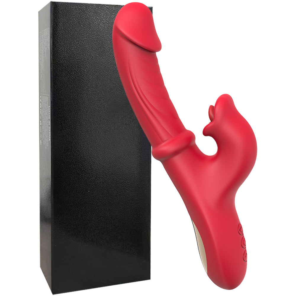 7 push+10 lick vibration, slip ring G-spot vibrator, AI thrust sex toy