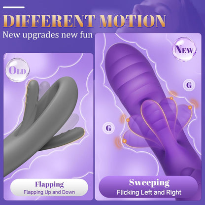 10 puffs+10 shakes+5 beats, AI Sucking vibrator, G-spot clitoral dual stimulation