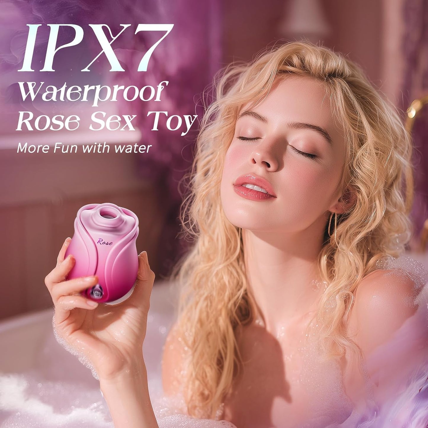 AI&10 frequency sucking+vibration, rose vibrator shared by couples, sucking stimulates clitoris
