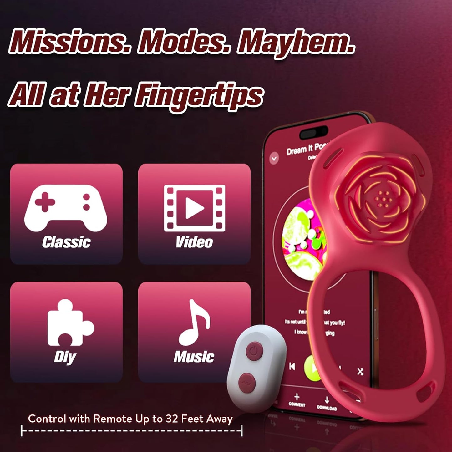 Multi in one remote interactive sex toy: unisex, hands-free, strong earthquake，BDSM